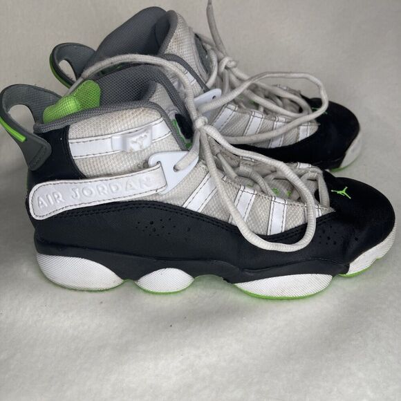 Jordan Other - SIZE 4Y JORDAN 6 RINGS (GS) WHITE / GREEN STRIKE-BLACK GRADE SCHOOL 323419 130